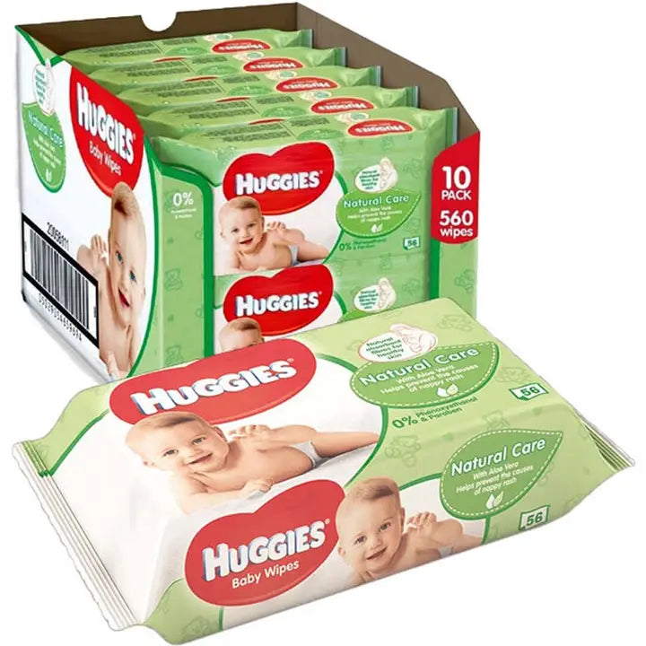 Huggies Wipes 56CT Natural Care