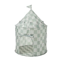 Kids Play Tent Castle with Recycled Fabric - Print