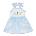 Plaid Sleeveless Golf Unisex Summer Romper