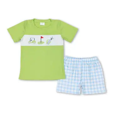 Plaid Sleeveless Golf Unisex Summer Romper