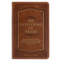 101 Devotions For Men Faux Leather