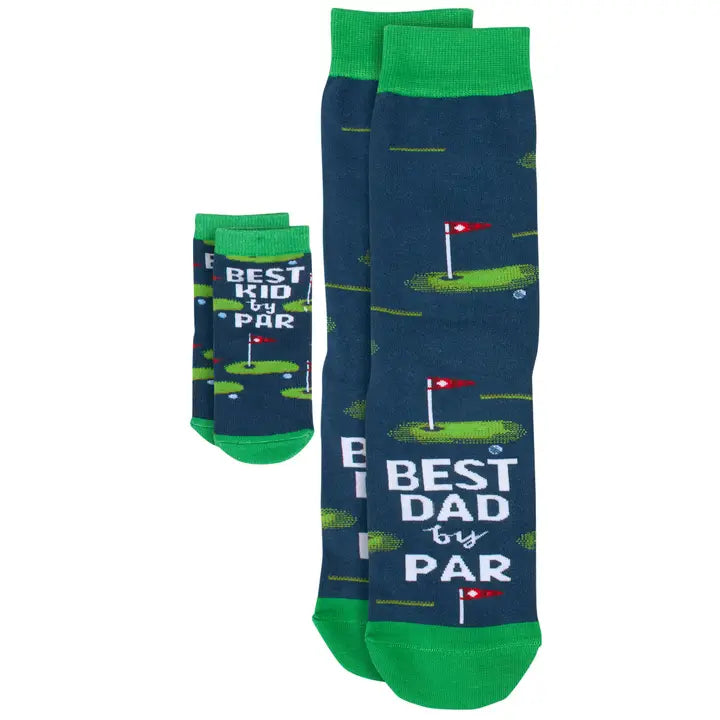 Best Dad/Kid By Par Baby & Me Sock Set
